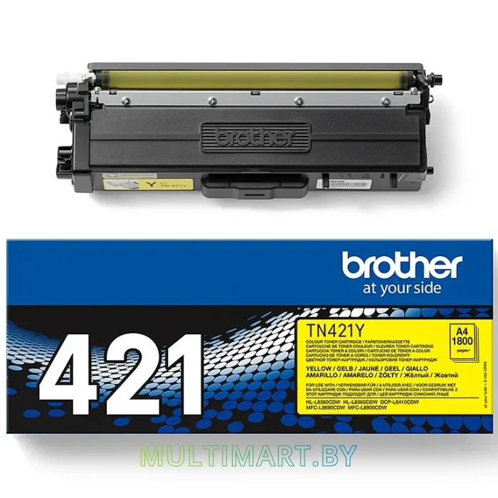 Картридж Brother TN421Y